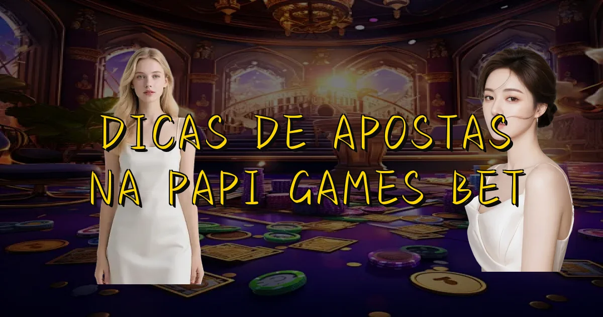 Dicas De Apostas Na Papi Games Bet Oficial